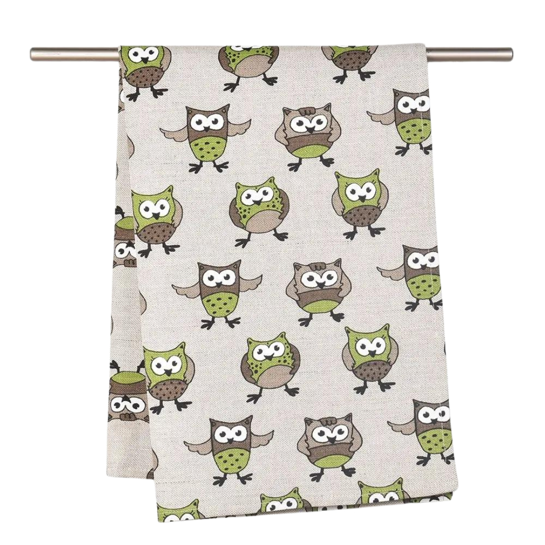 Towel Green owls