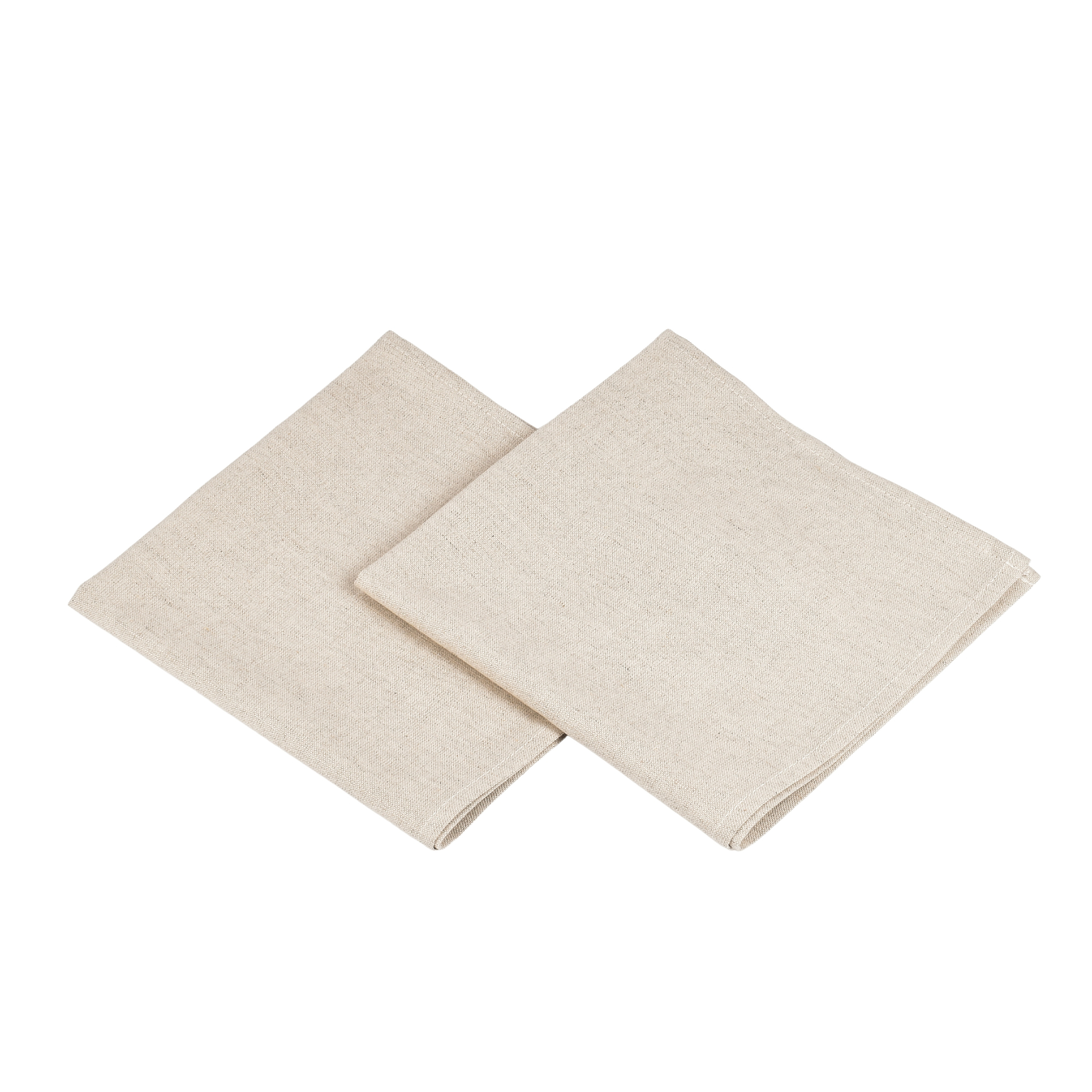 Washed semi-linen napkins set in natural, 42X42 cm, 4 pcs.