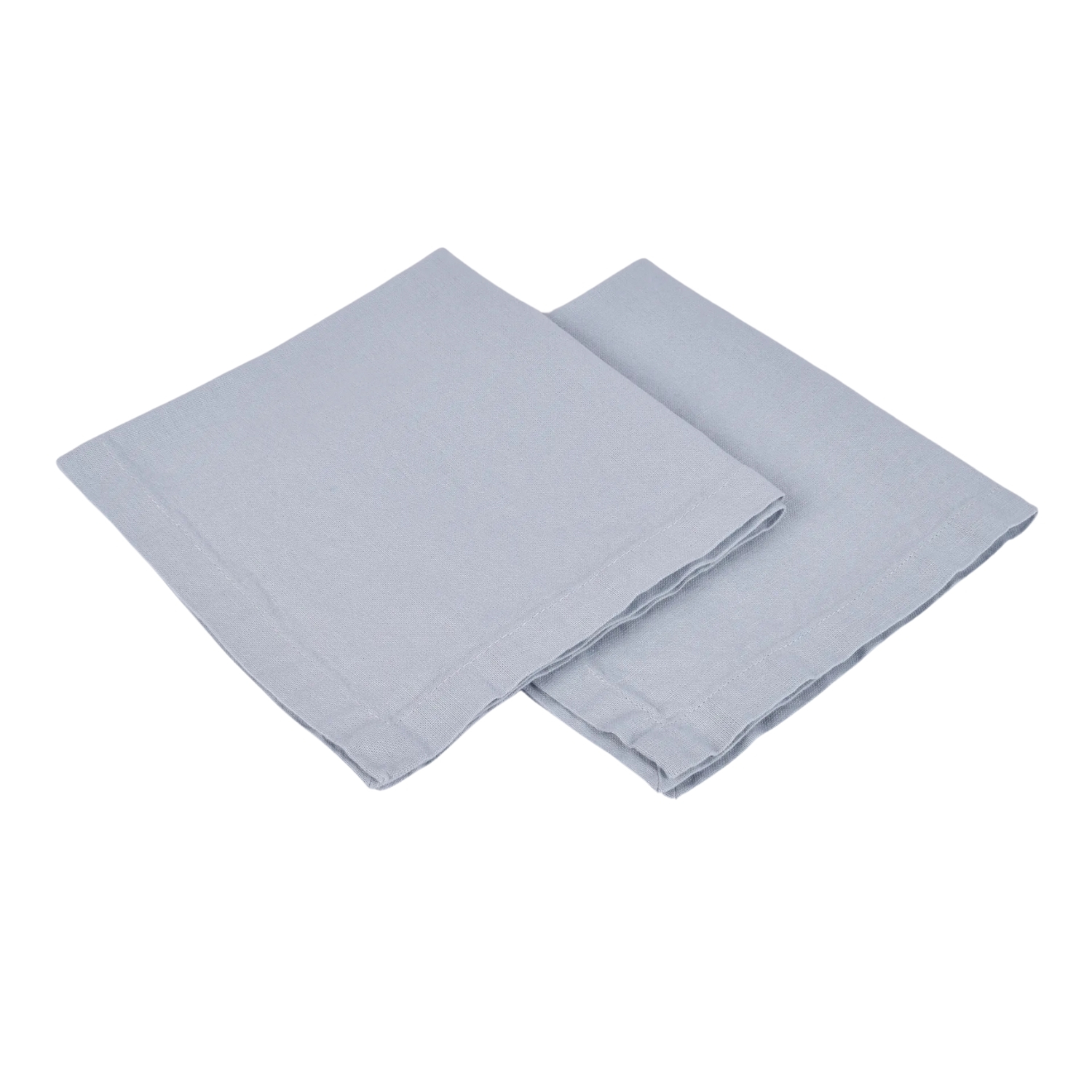 Napkins set in pale blue color, 40X40 cm, 4 pcs.