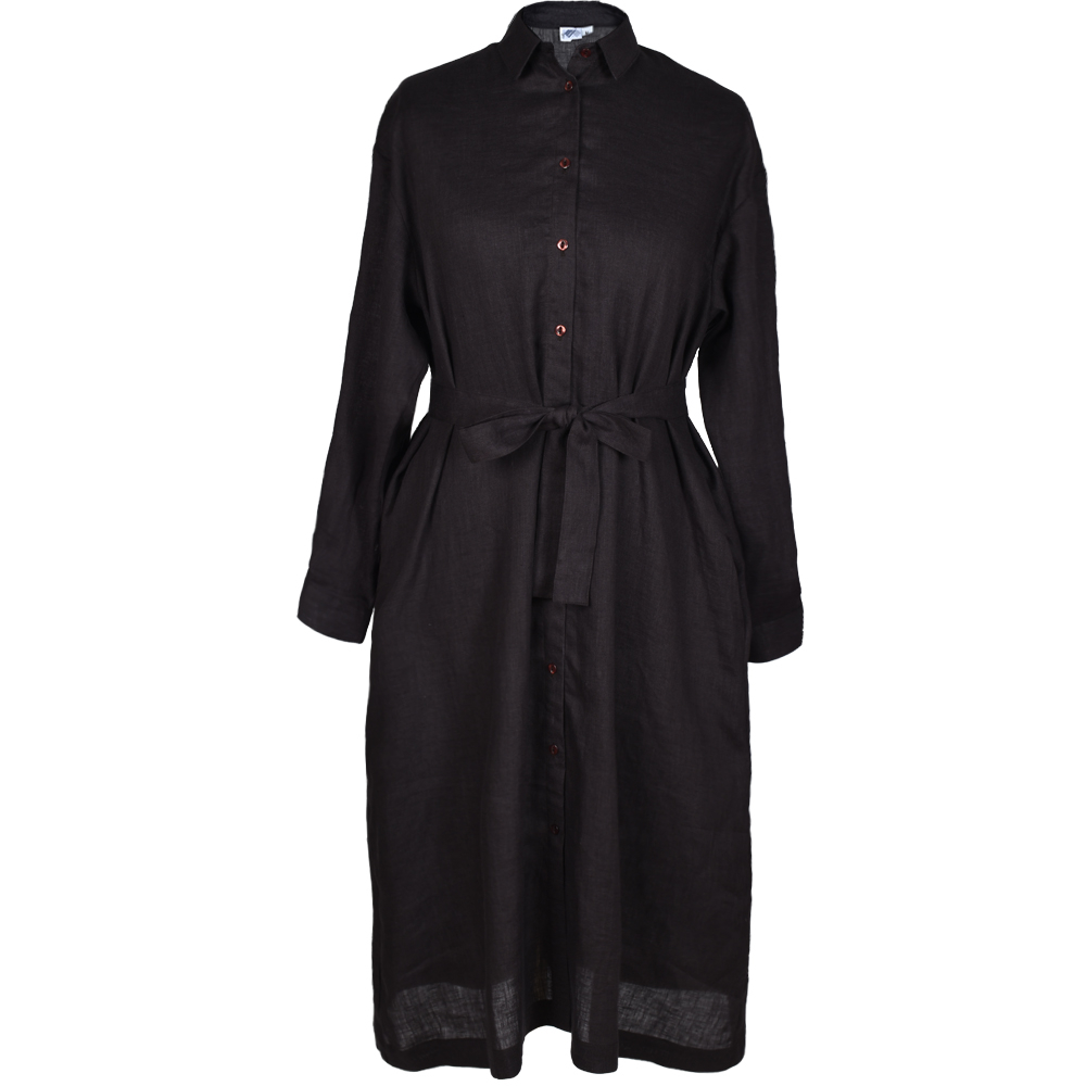 Shirt linen dress Ausma