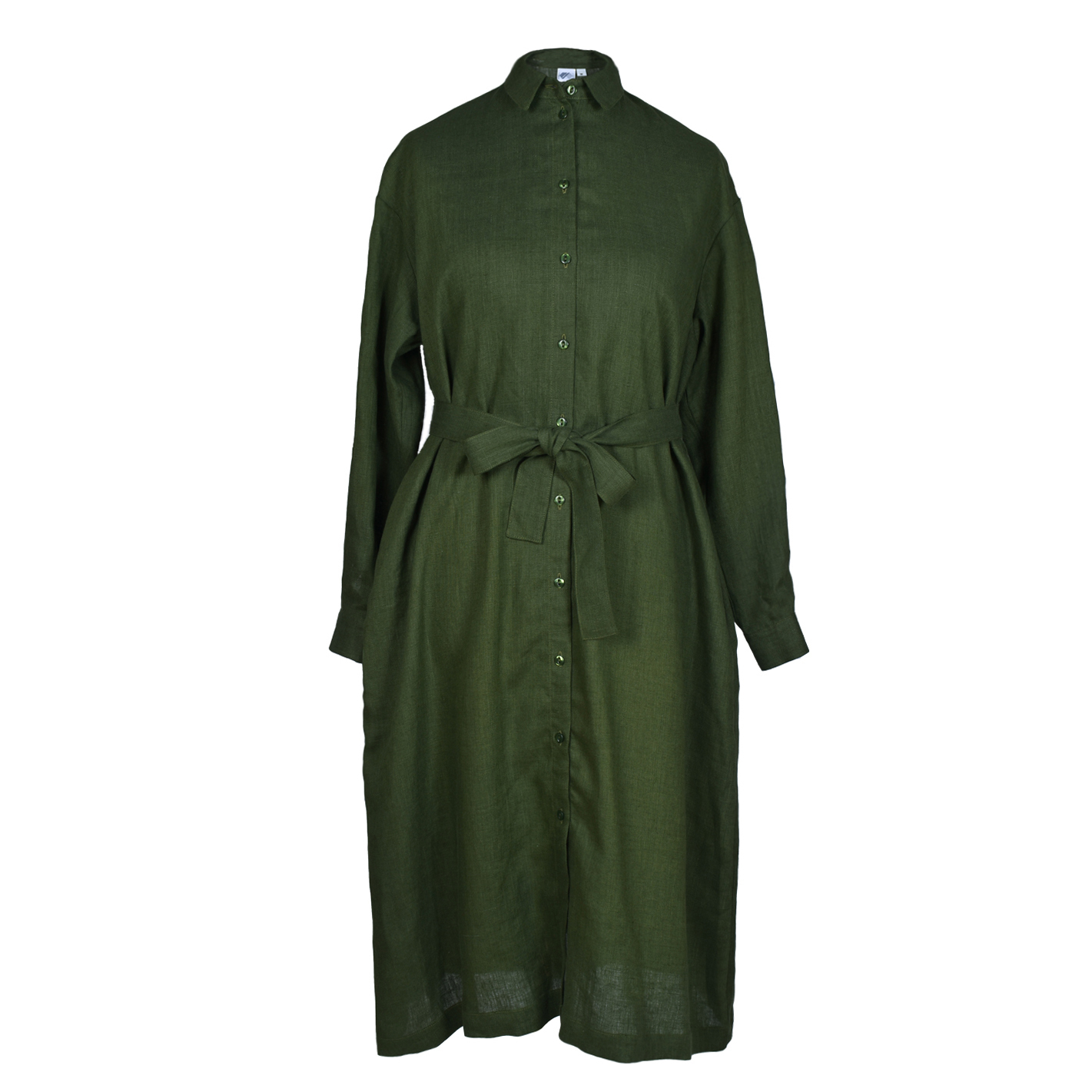 Shirt linen dress Ausma