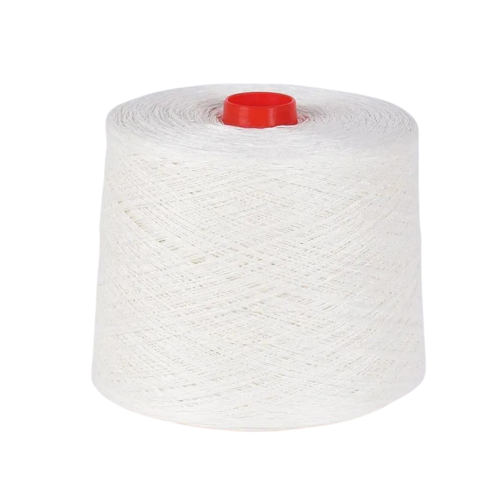 Linen yarns in white colour, four threads, B 56x4 L, (1,33 kg) - No.2