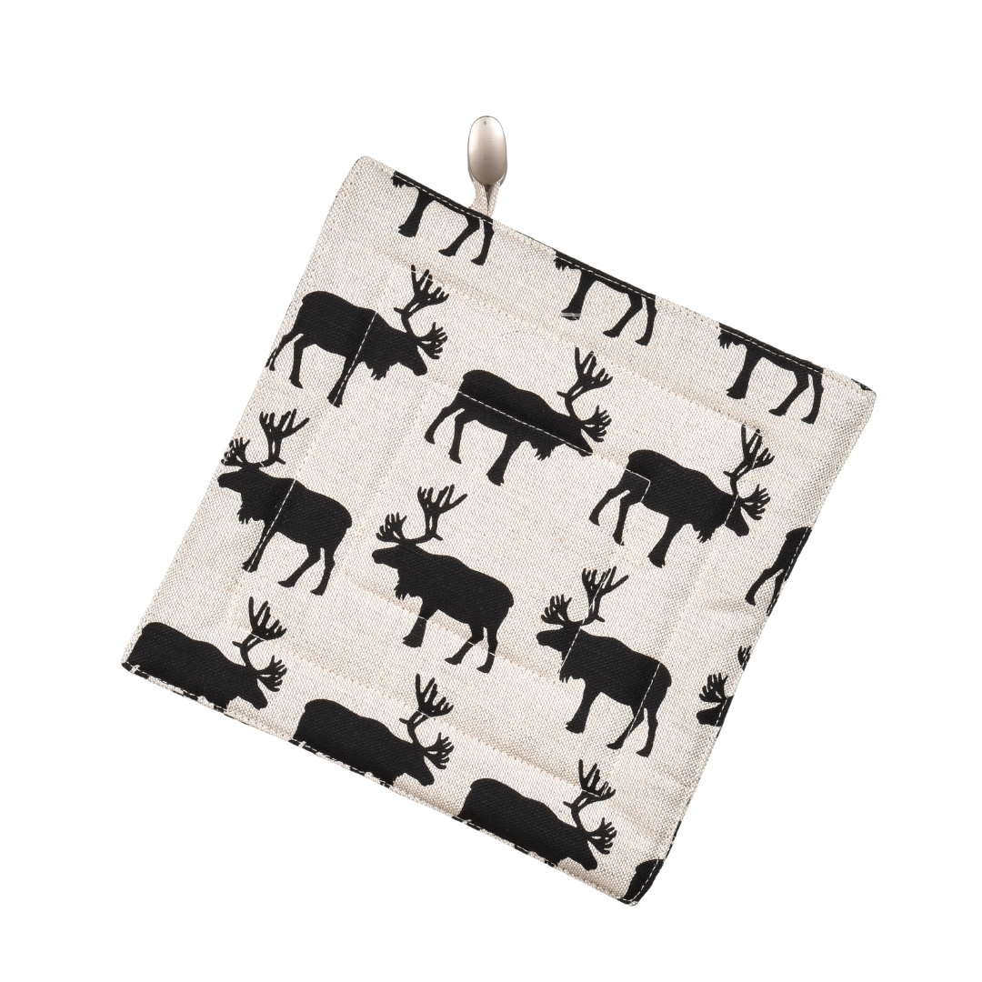 Pot holder Black deer