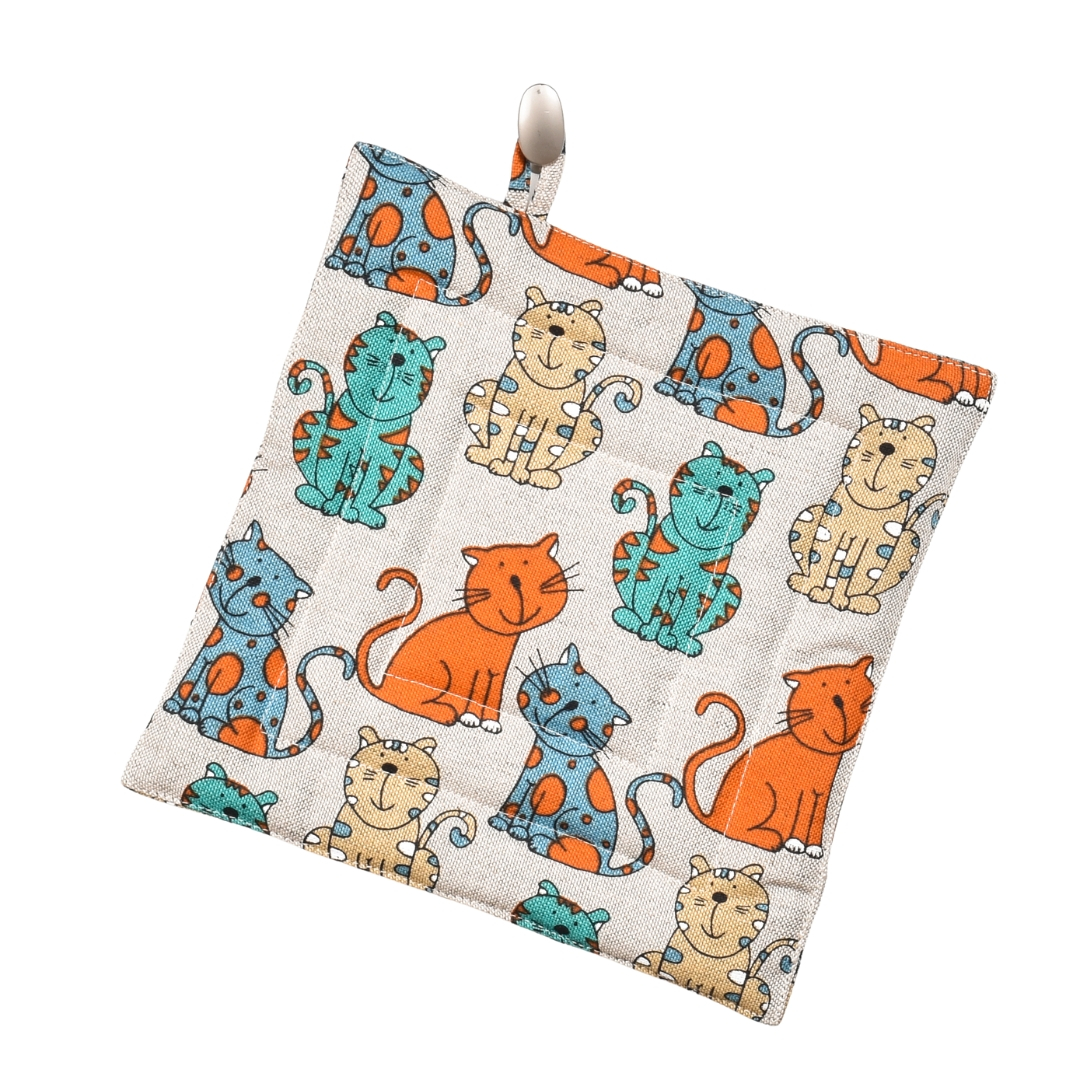 Pot holder Bright cats