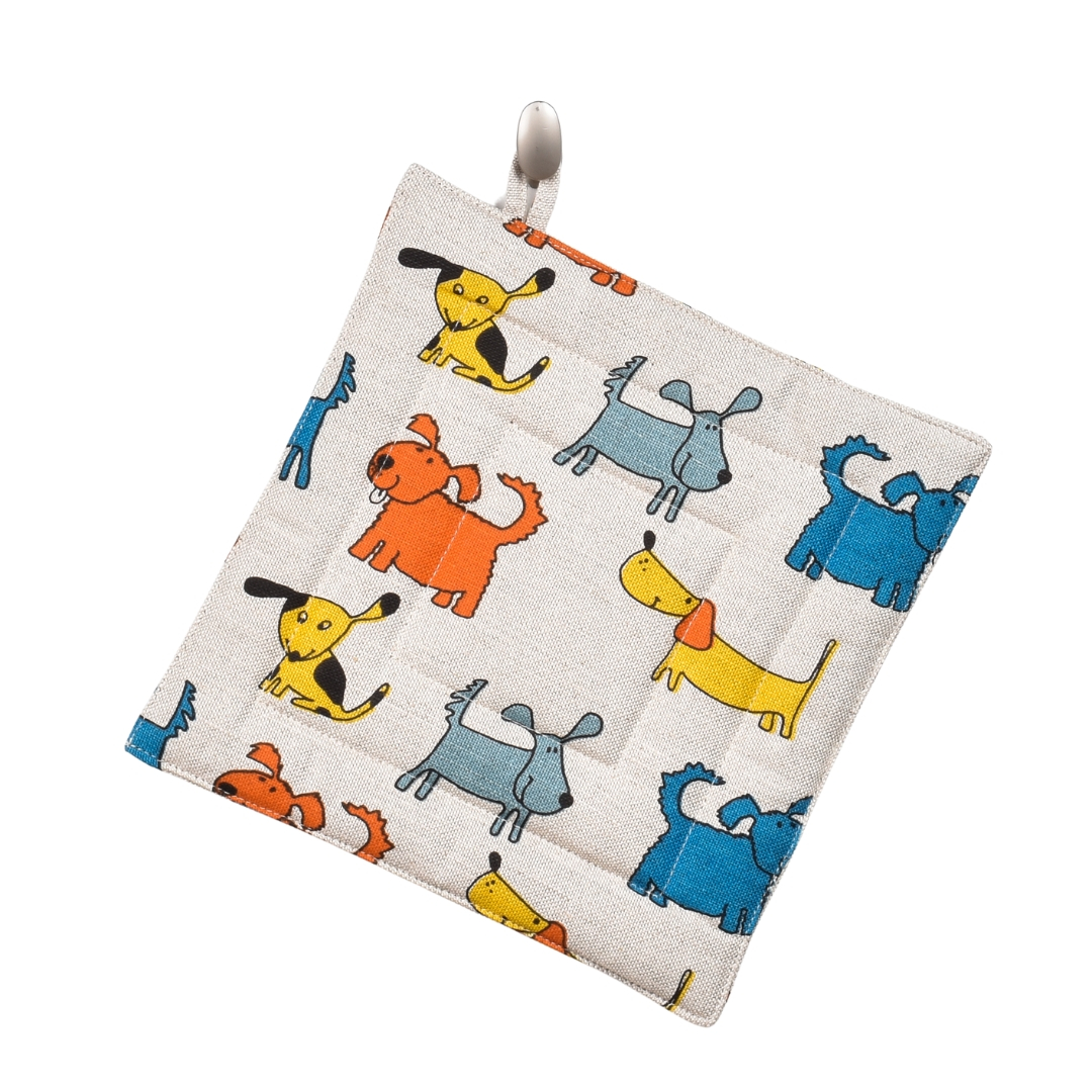 Pot holder Bright dogs