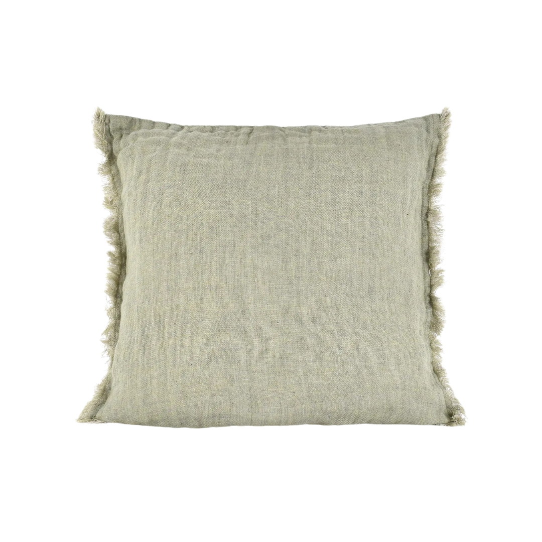 Linen cushion cover with zipper REVIVAL