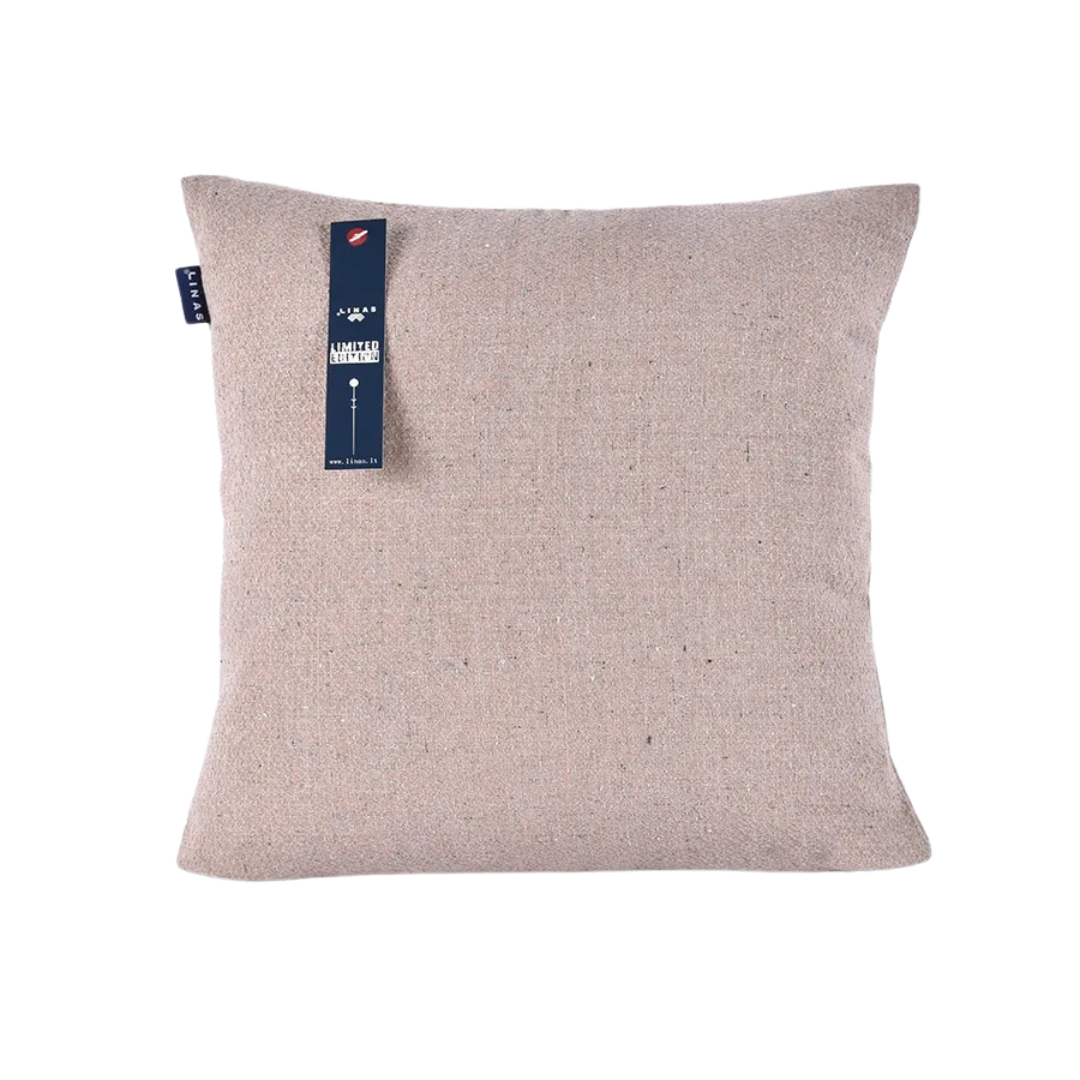 Pink gray CUSHION COVER  with zipper LIMITED