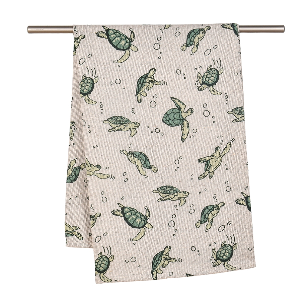 Towel Green turtles