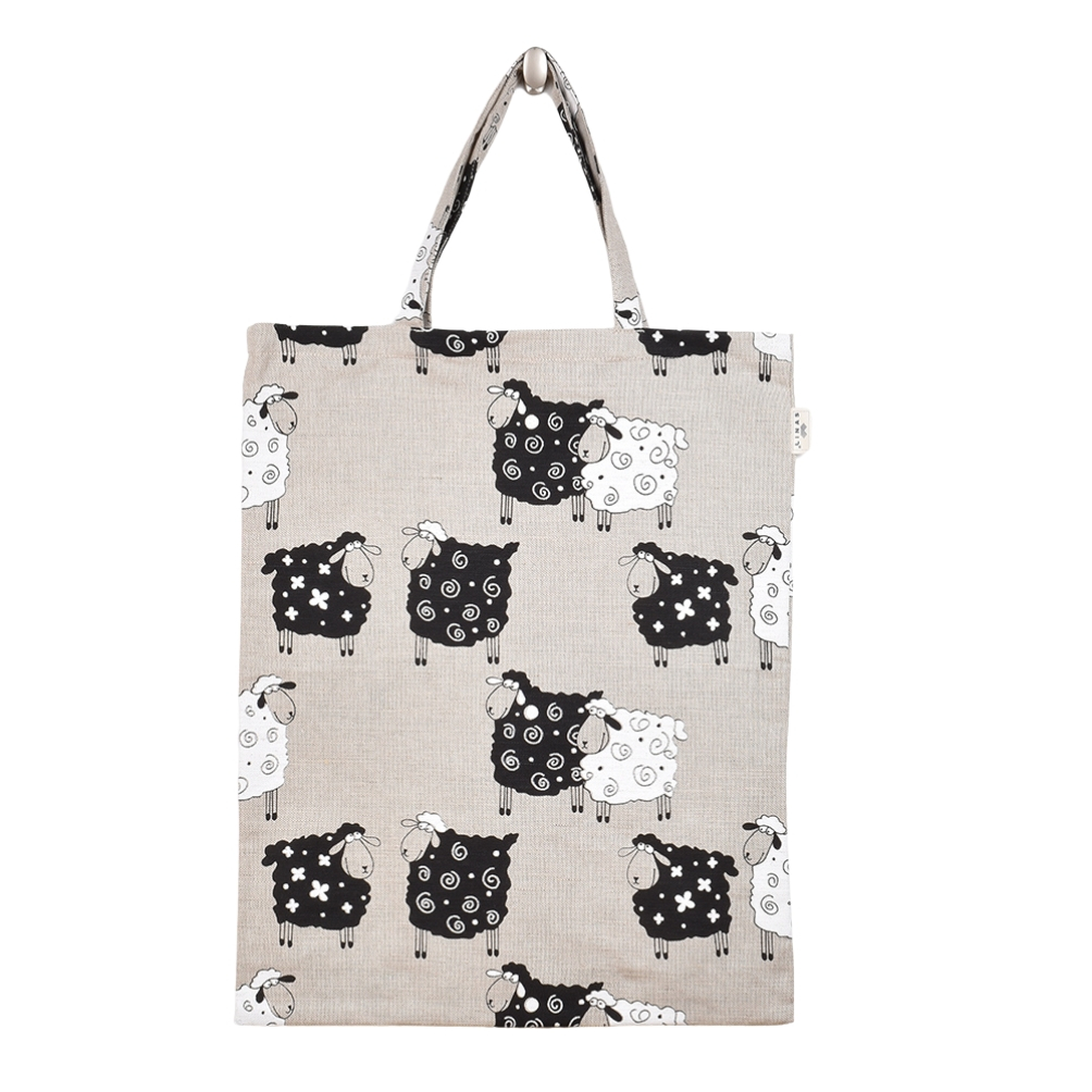 Linen shopping bag Sheep