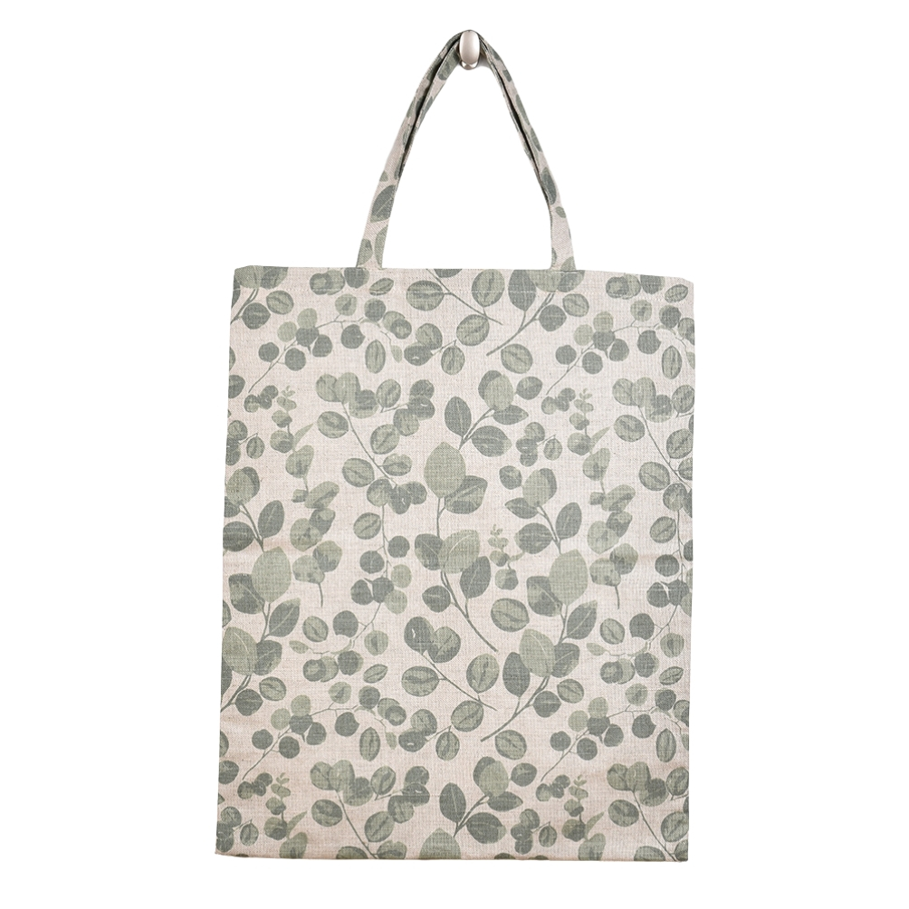 Linen shopping bag Eucalyptus