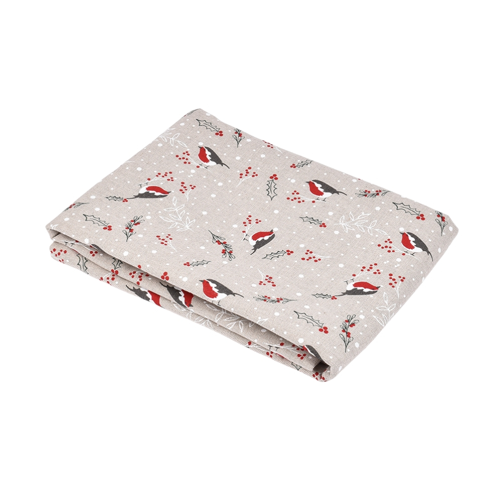 Linen tablecloth Bullfinch, two sizes