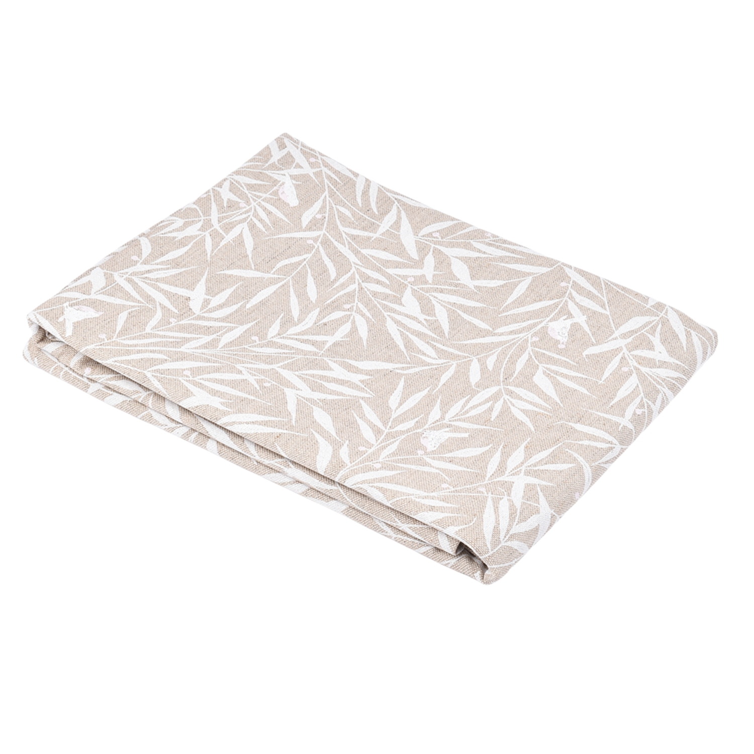 Water-pro natural colour tablecloth White garden, two sizes