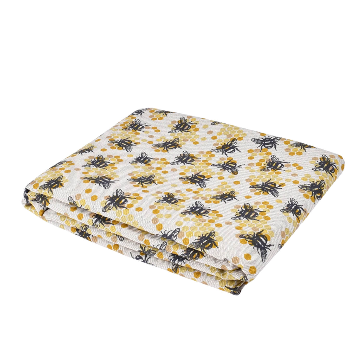 Linen tablecloth Bees,  two sizes