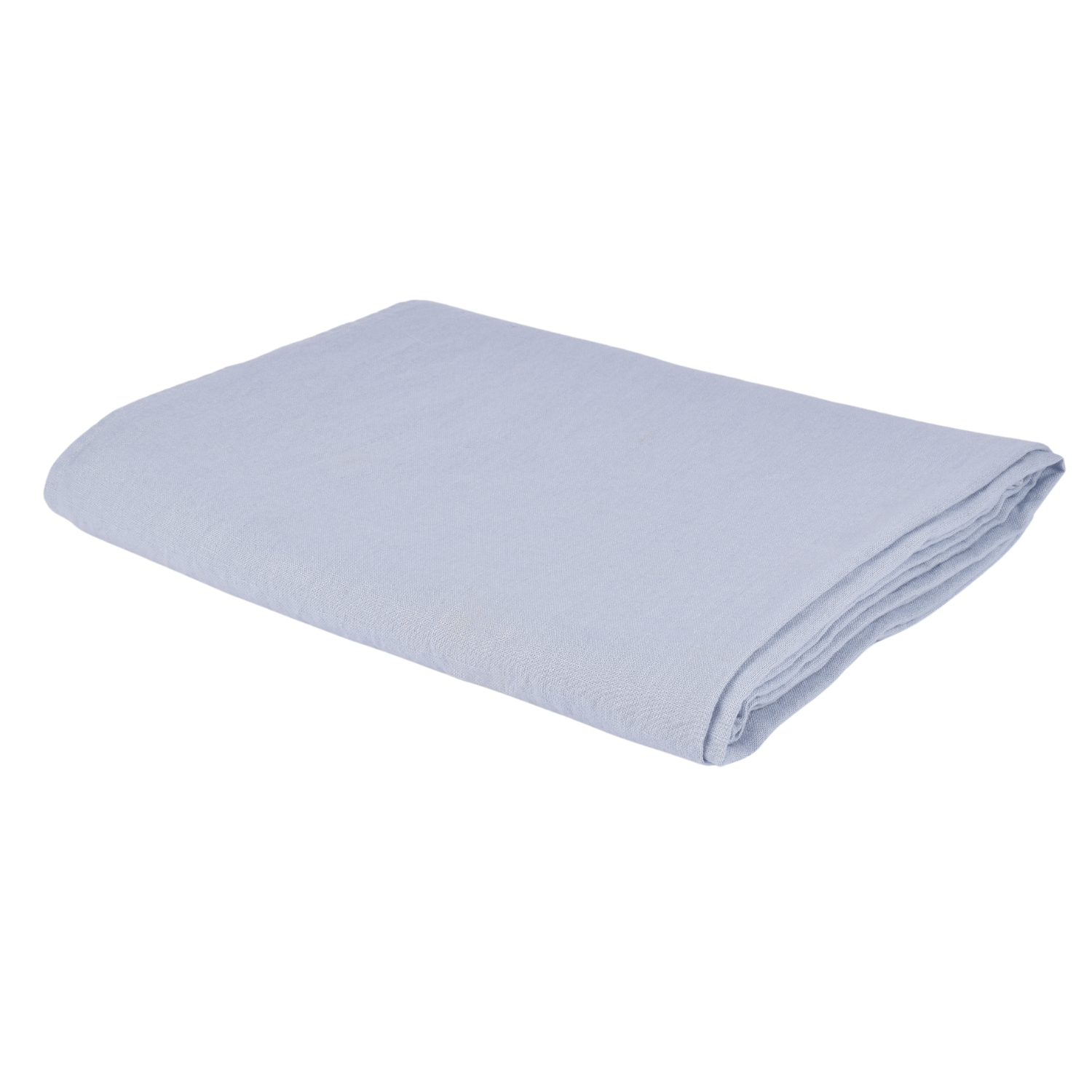 Linen tablecloth in pale blue color, two sizes