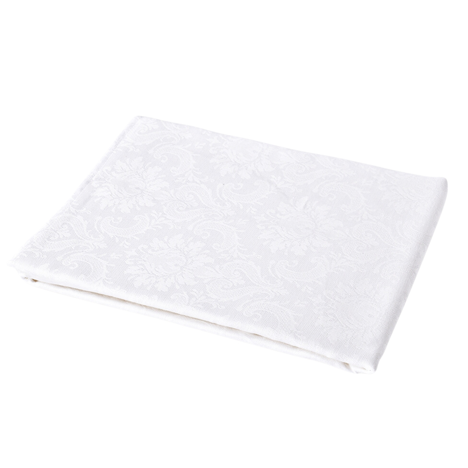 White jacquard tablecloth Royal, 147X250 cm