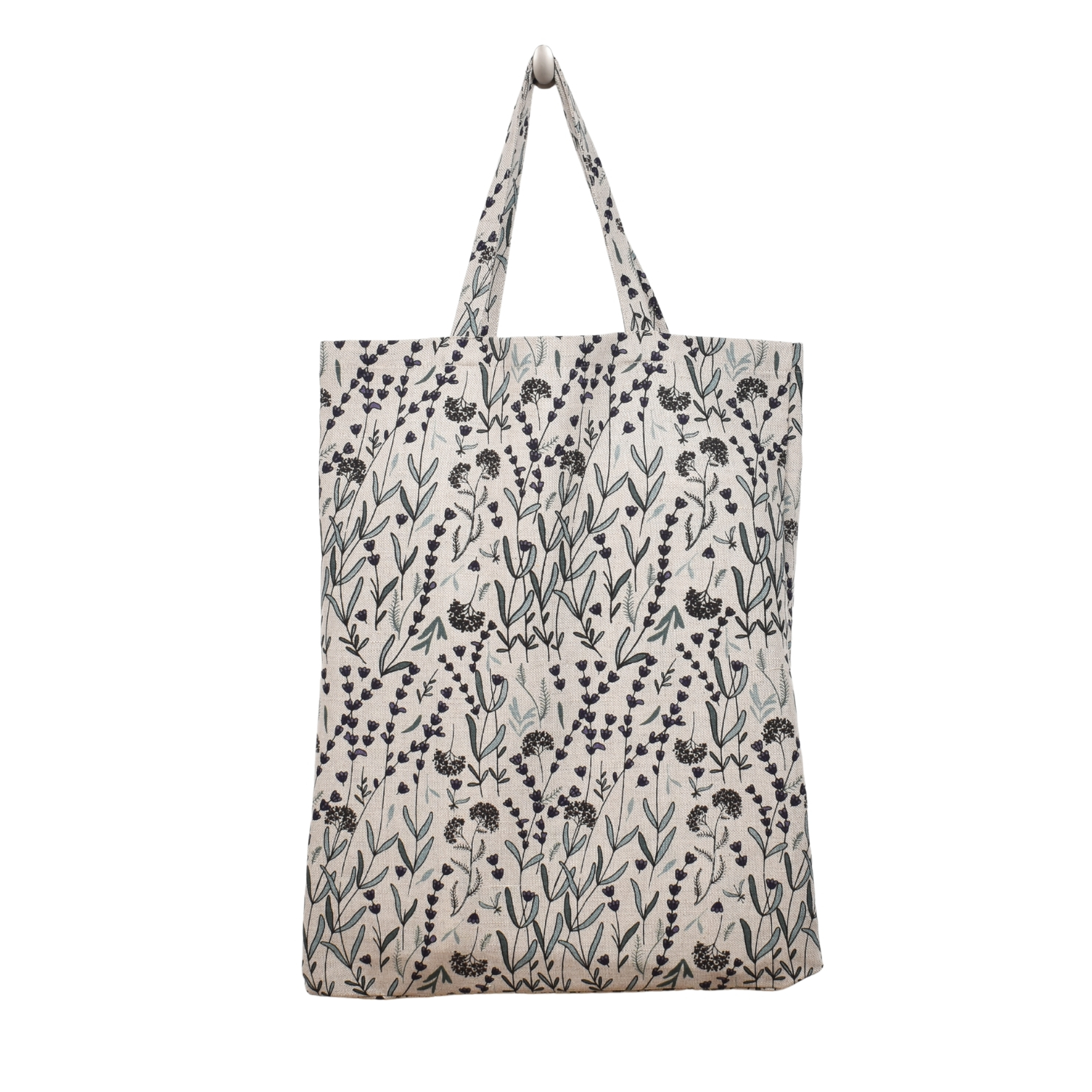 Linen shopping bag Lavender