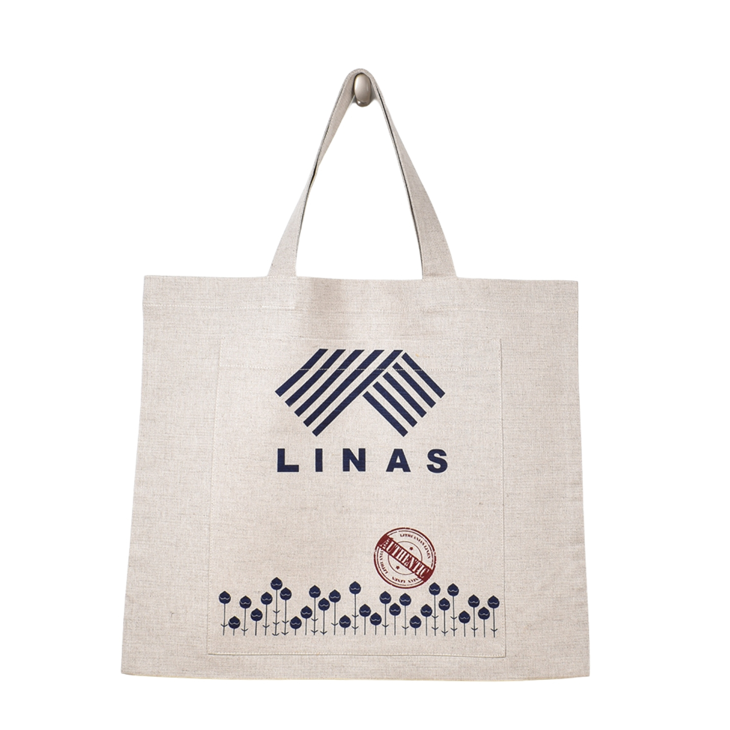 Gift souvenir bag with Linas logo, 39x44 cm