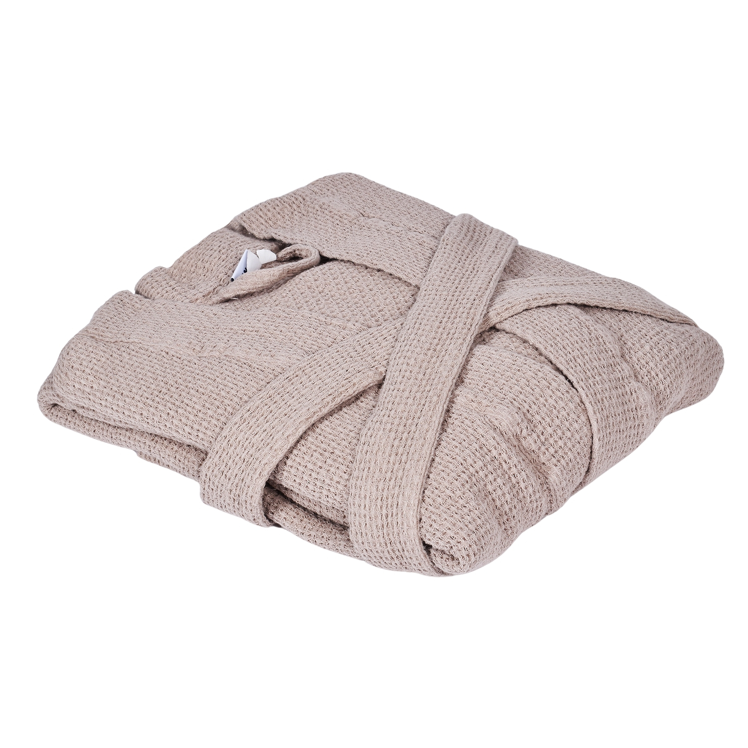 Beige colour linen bathrobe Minija