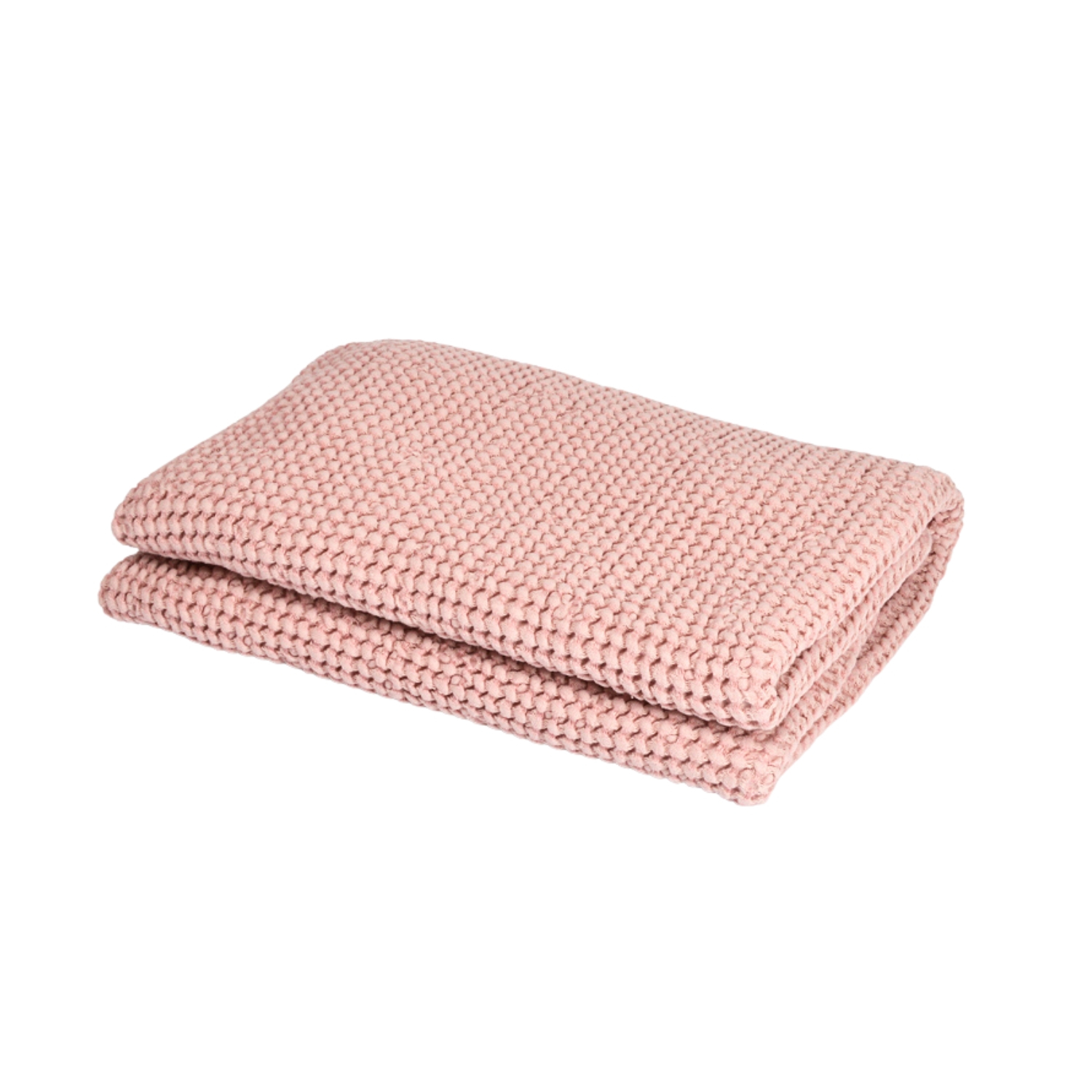 Waffle weave bath towel in pink, two sizes