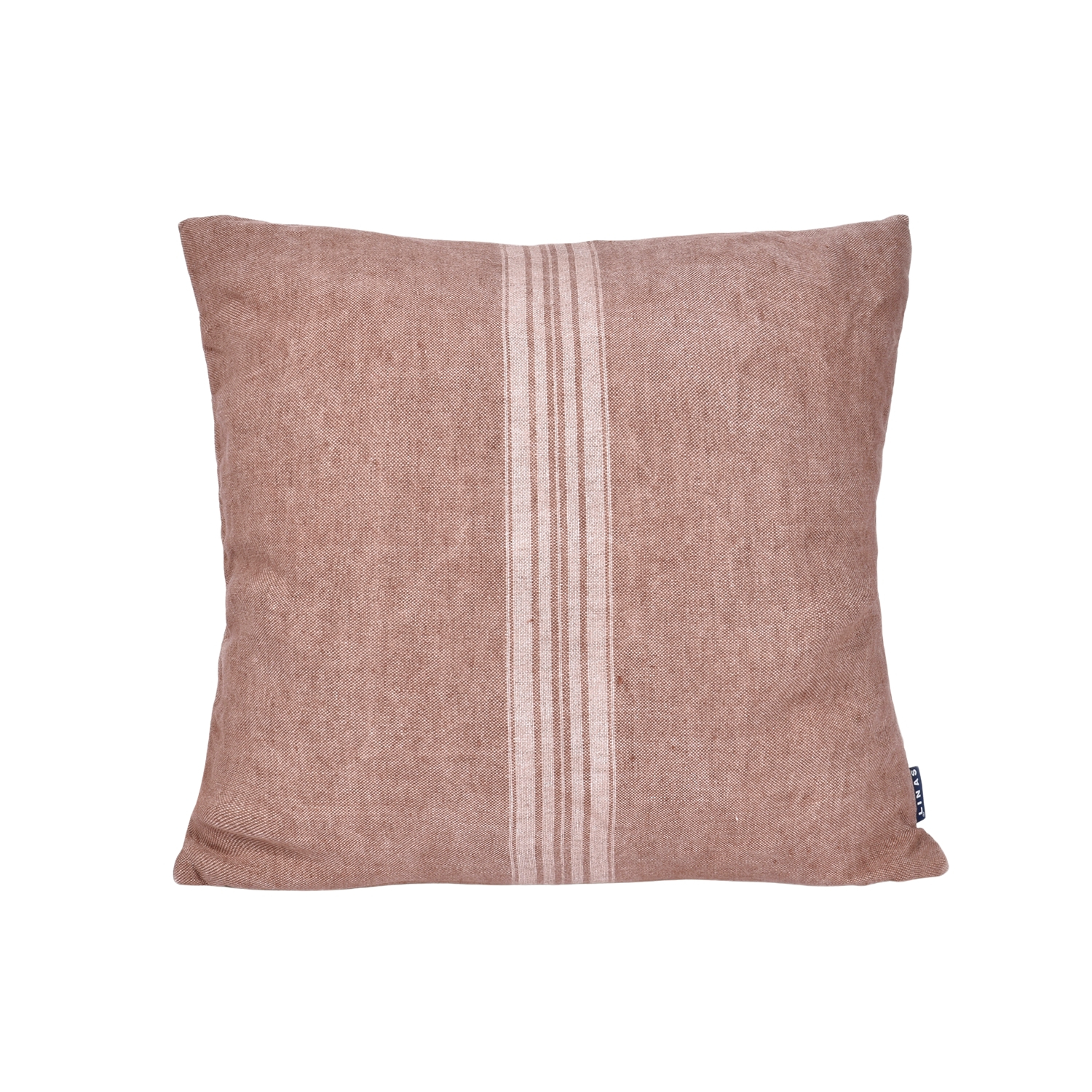 Linen cushion cover with zipper URBAN