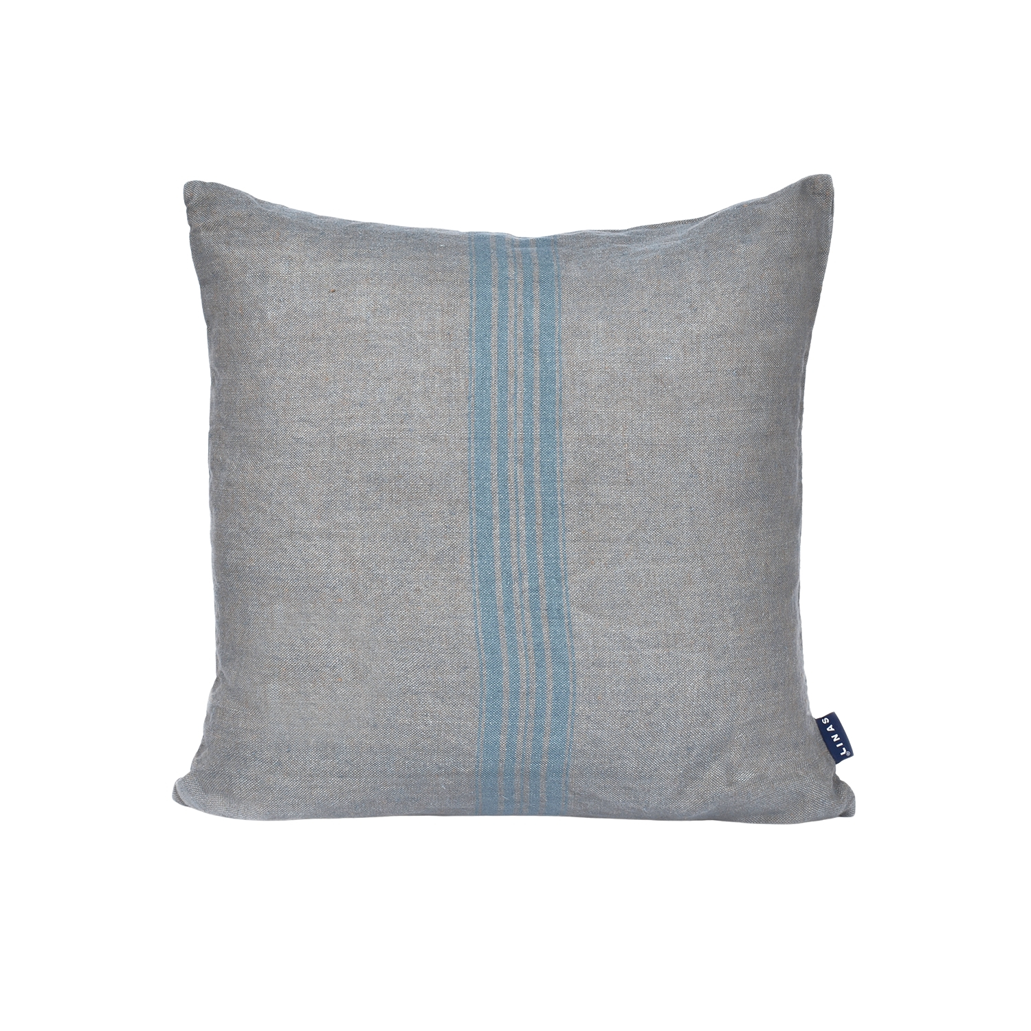 Linen cushion cover with zipper URBAN