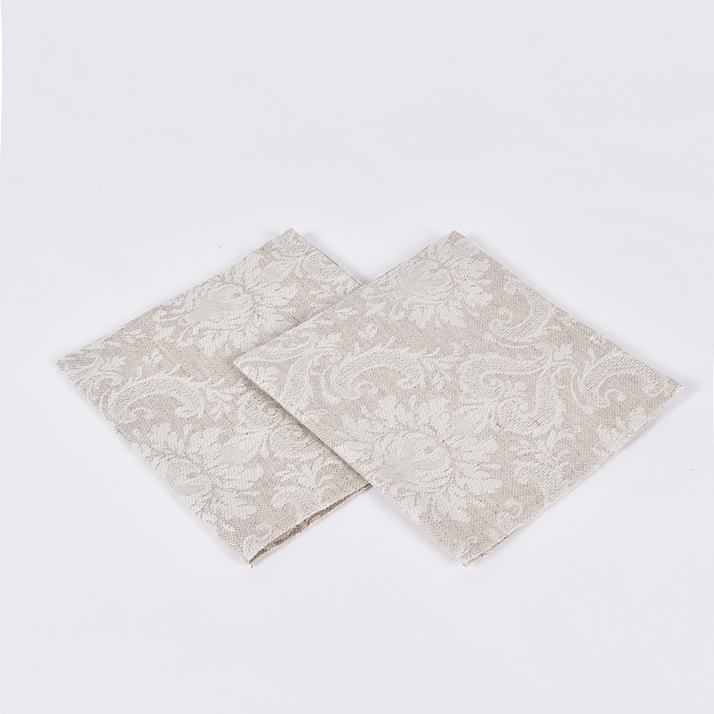 Jacquard linen napkins set Royal, 34X34 cm, 6 pcs.