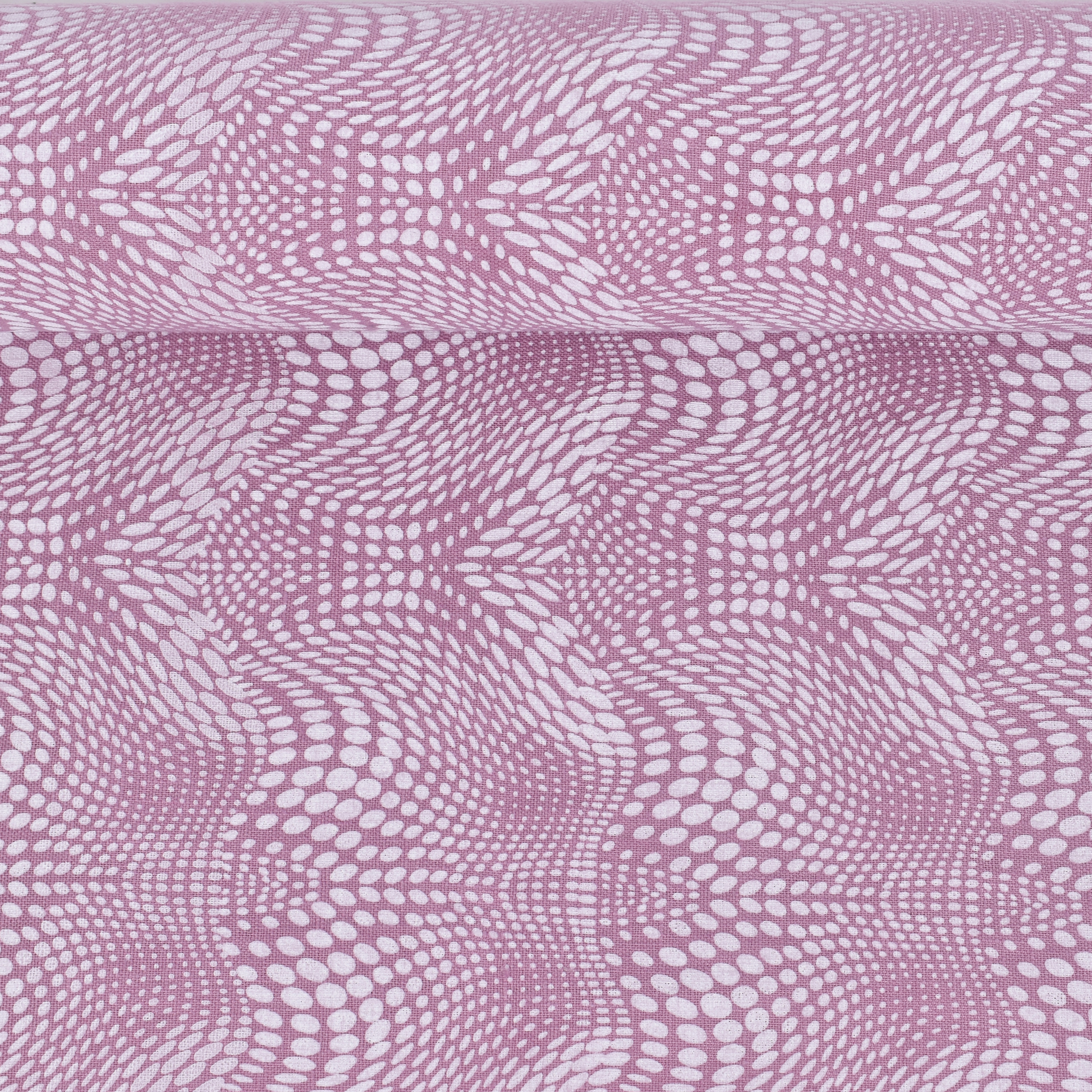 Washed pink linen fabric Illusion, 205 g/m²