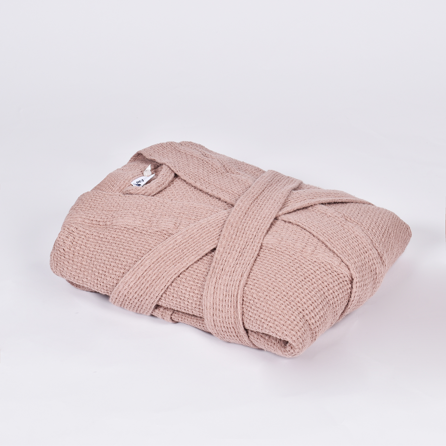 Light pink linen bathrobe Minija